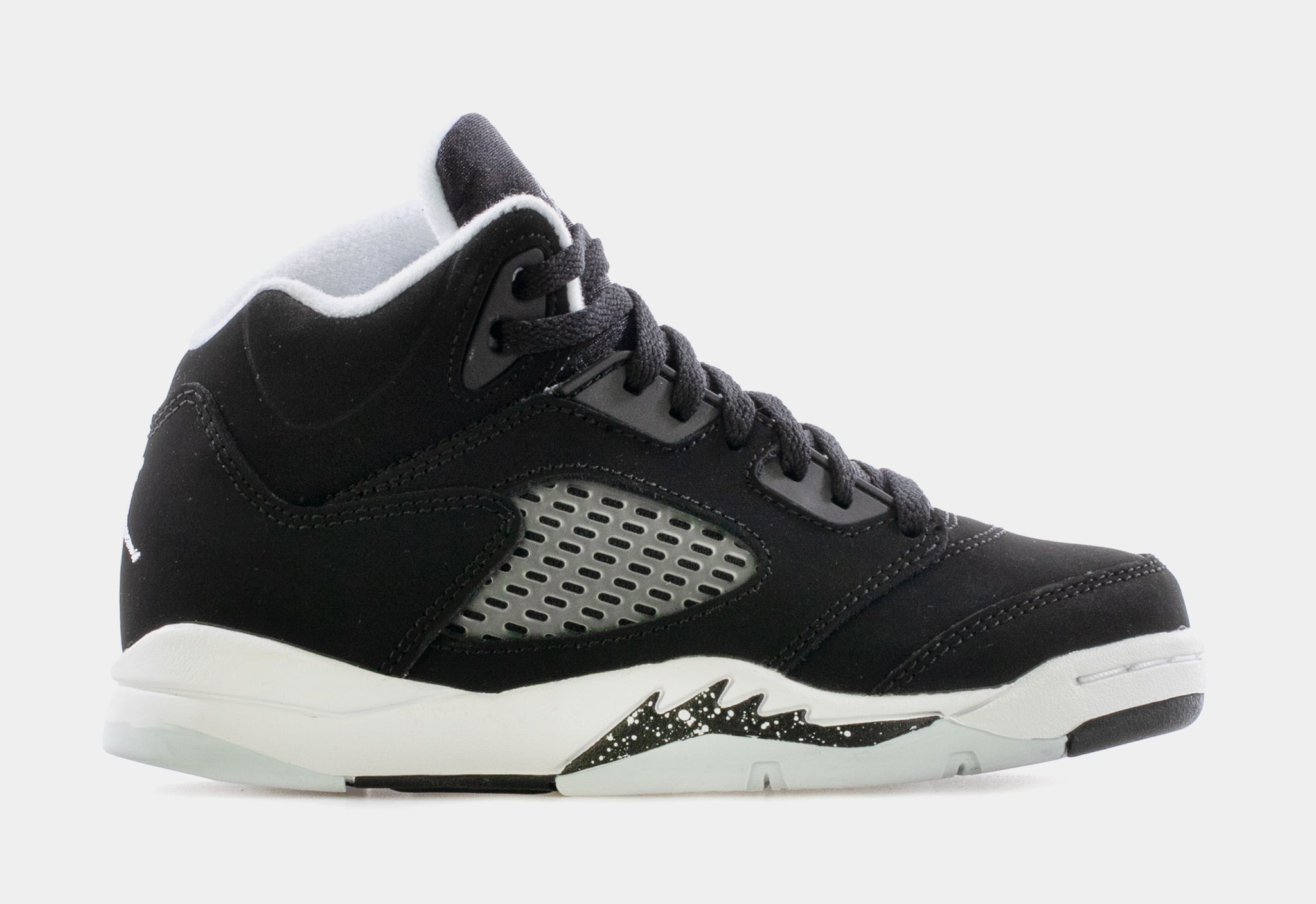 air jordan 5 black and white