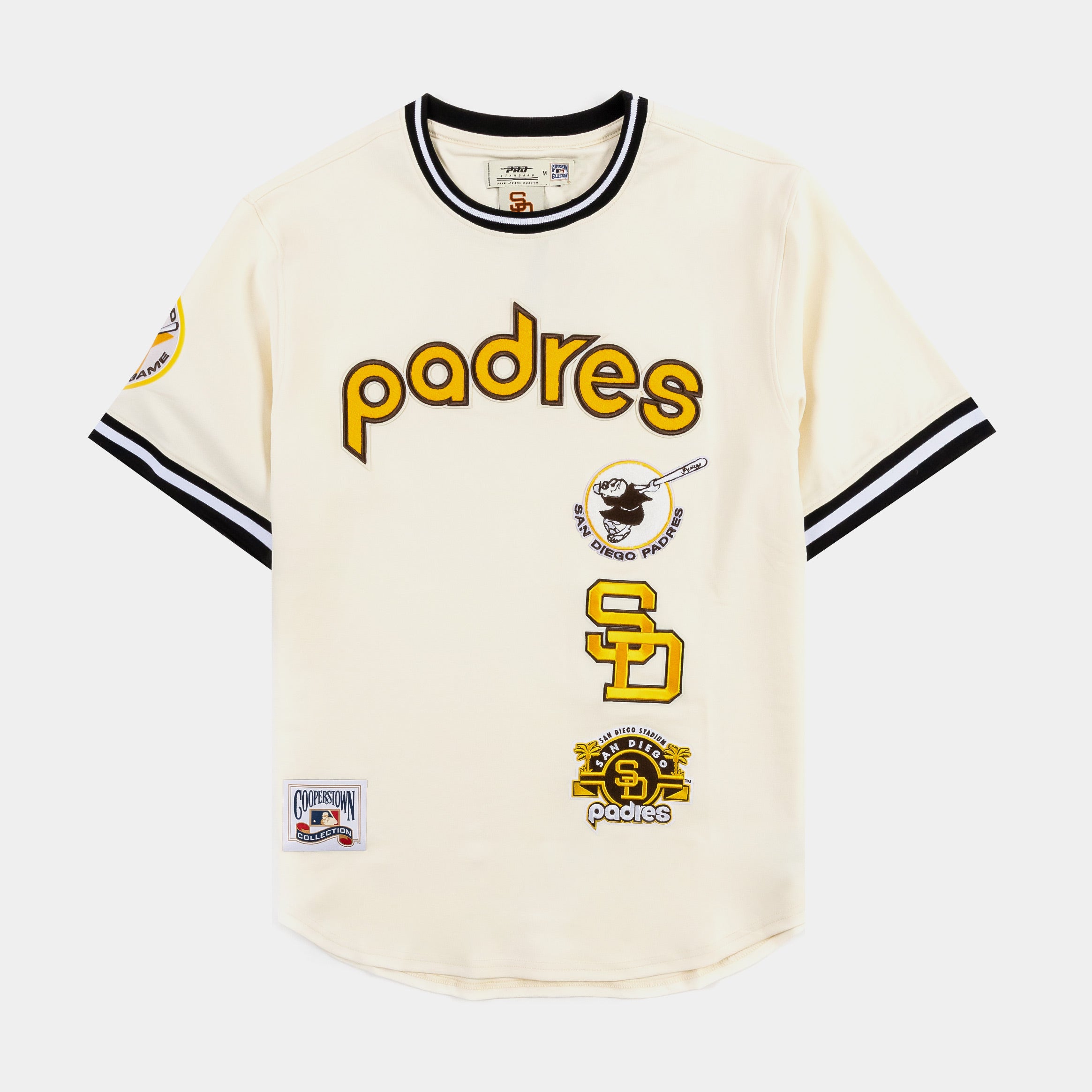 San Diego Padres Pro Standard Cooperstown Collection Retro Classic T-Shirt  - Beige