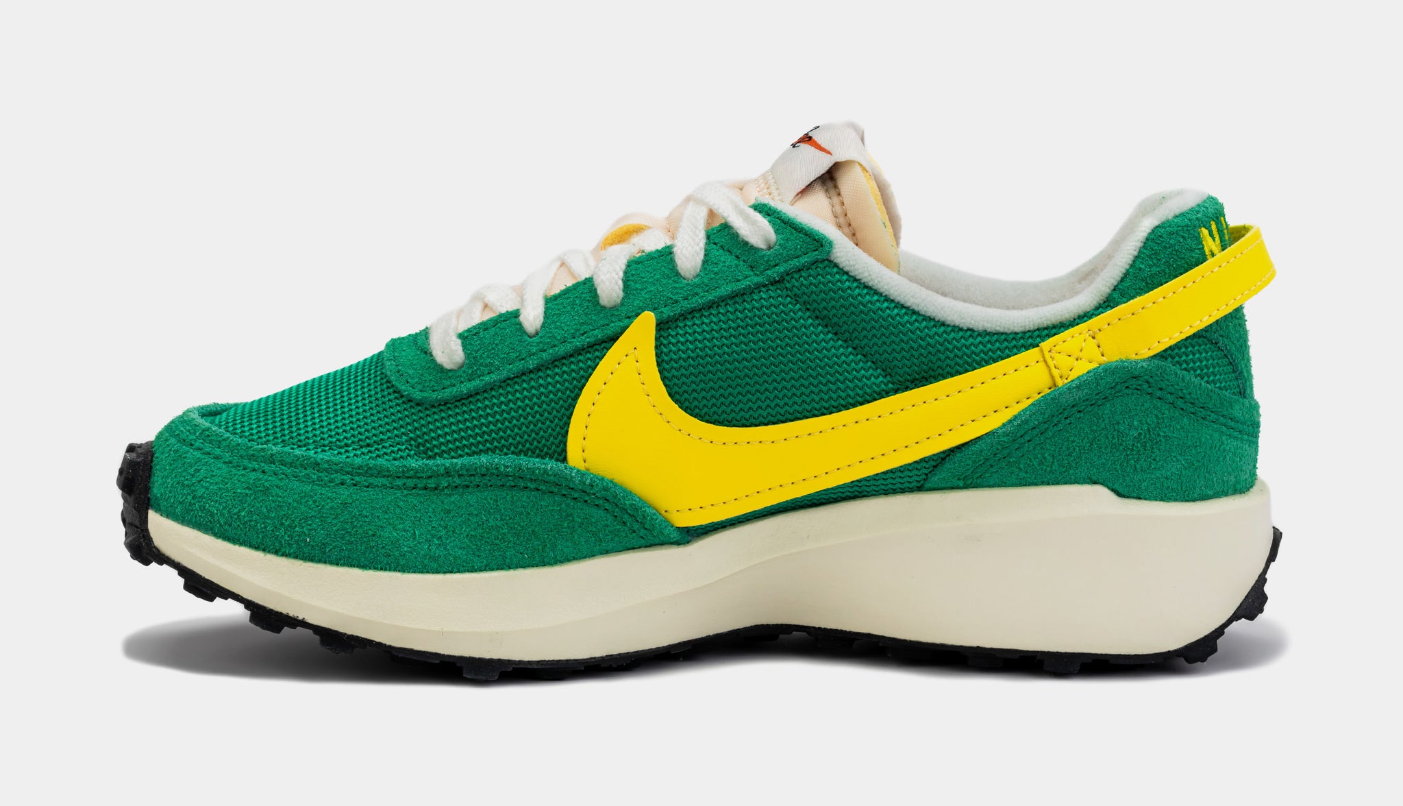 Waffle Debut Womens Running Shoes Green Yellow – Shoe