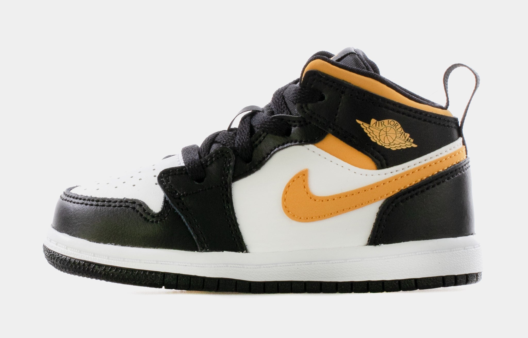 black and yellow jordan 1 toddler