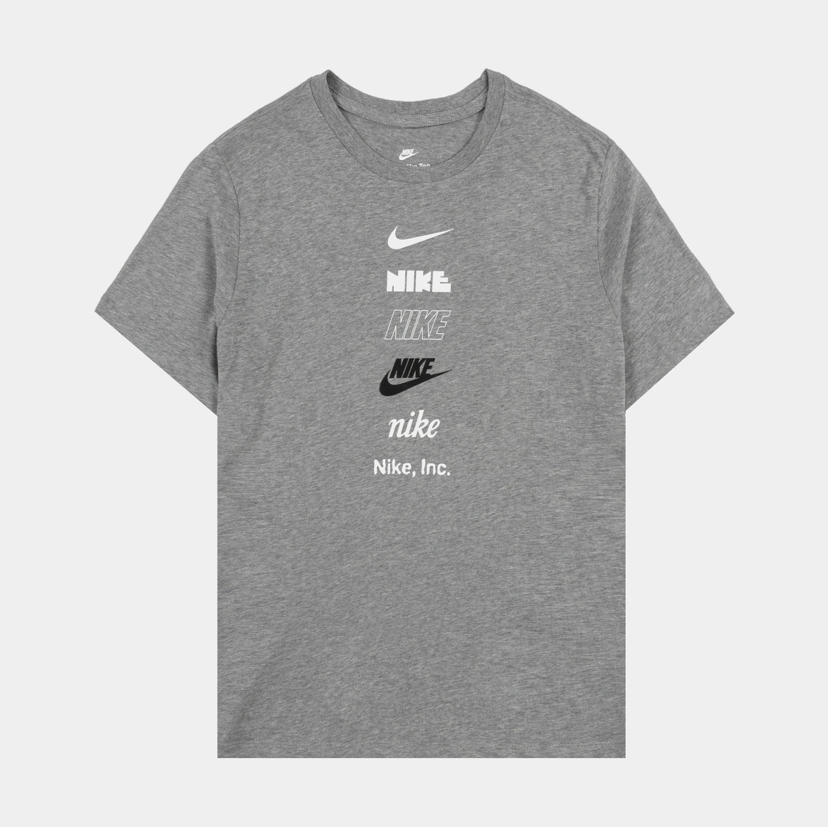 Nike NSW Club+ Mens Short Sleeve Shirt Grey DZ2875-063 – Shoe Palace