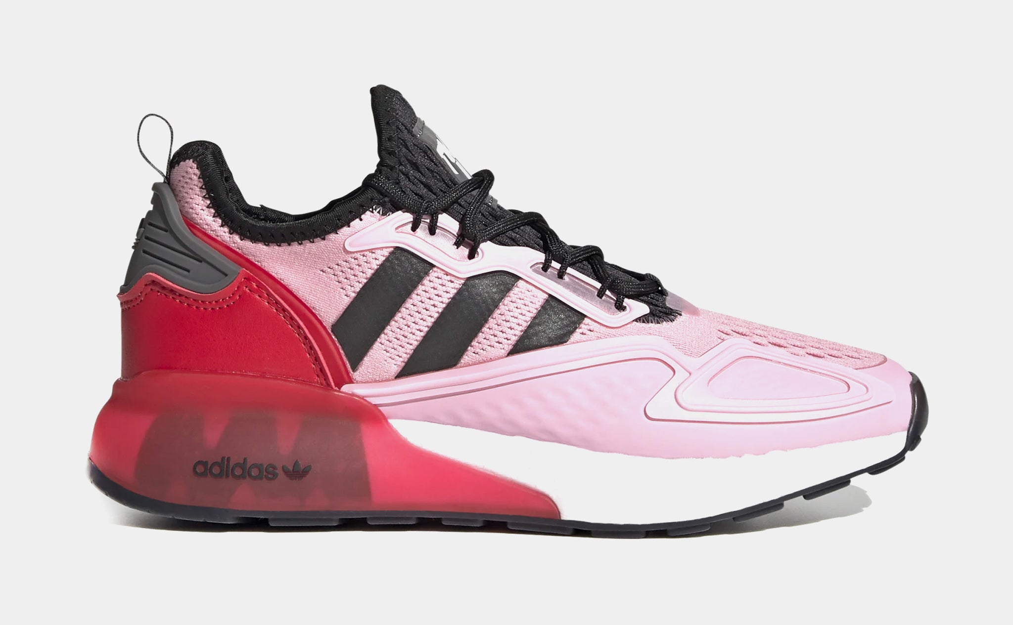 adidas Ninja ZX 2K Boost Grade School Shoe Pink Red Black FZ0456 – Shoe