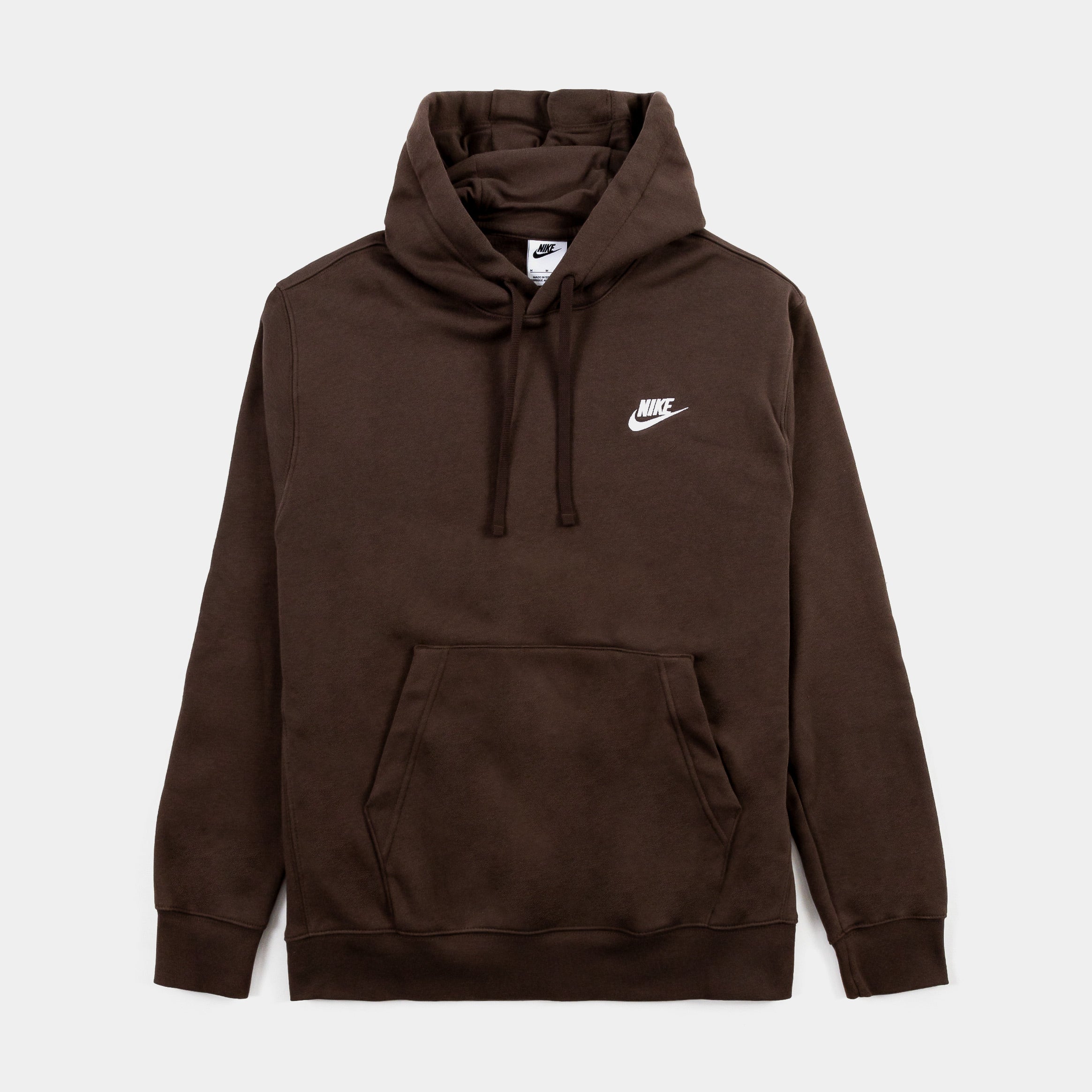 Nike Sportswear Club Fleece Hoodie Brown