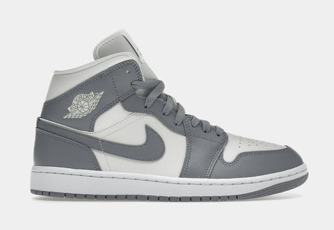 grey white jordan 1s