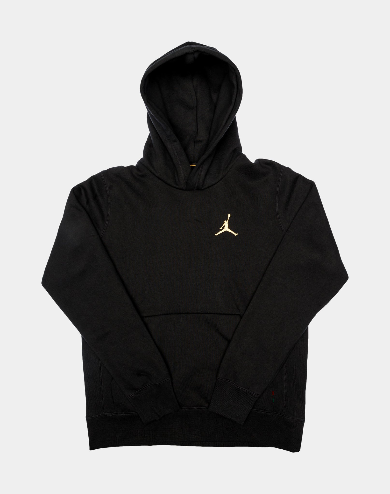 jordan hoodie black gold
