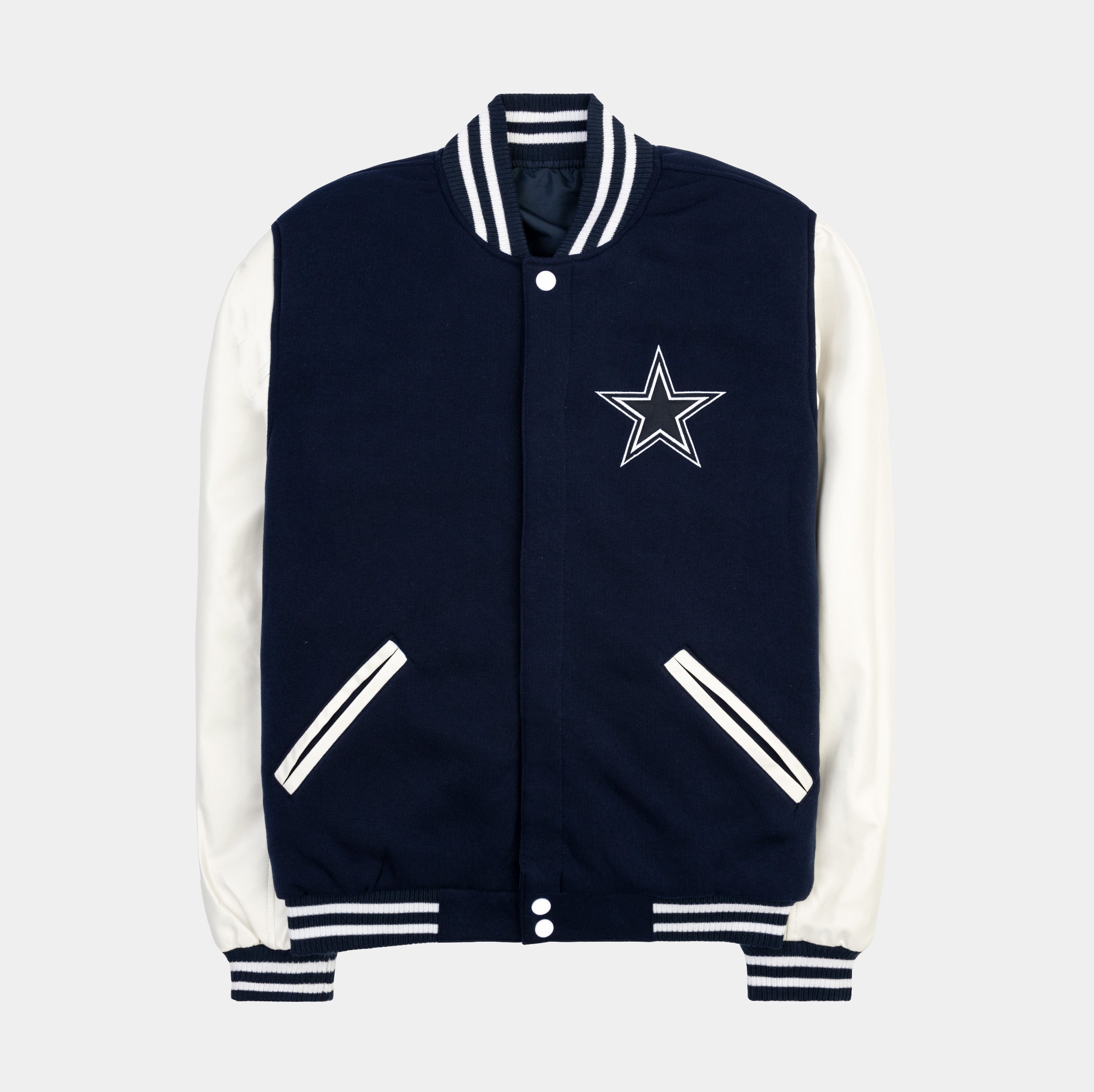 Mitchell & Ness - Men - Dallas Cowboys Hockey Hoodie - Navy L