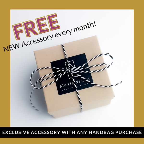 free accessory with handbag purchase