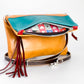 Everyday Collection | Eva Crossbody + Clutch | Butter + Turquoise