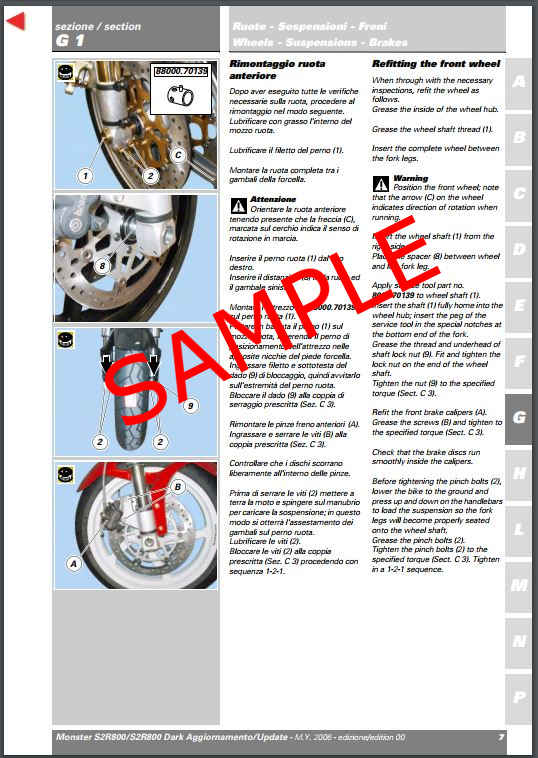 Ducati Repair Service Manual Choose Your Motorcycle Instant Acces Repairmanuals Co