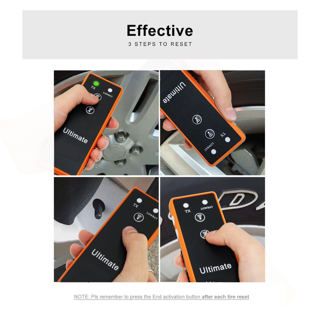 Toyota Tire Pressure Monitor Sensor TPMS Relearn/Reset Activation Tool