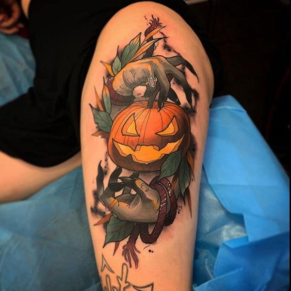 JACK O LANTERN TATTOO