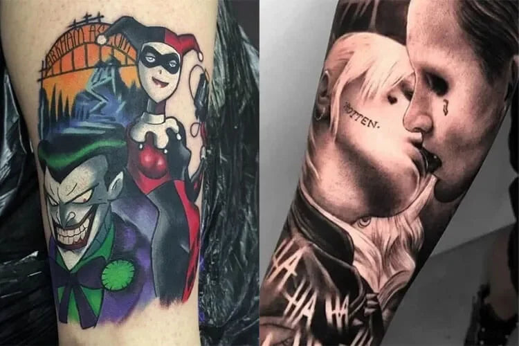 Joker Tattoo Waterproof Men and Women Temporary Body Tattoo
