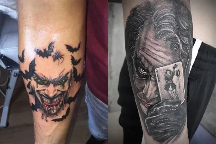 Joker-Arm-Tattoo