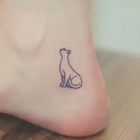 Small Cat Tattoo