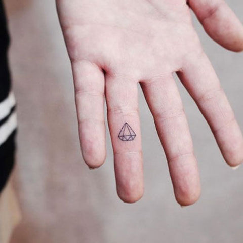 Small Diamond Tattoo