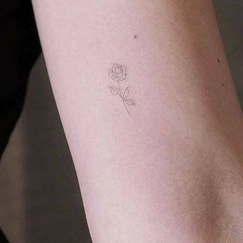 Small Rose Tattoo-2