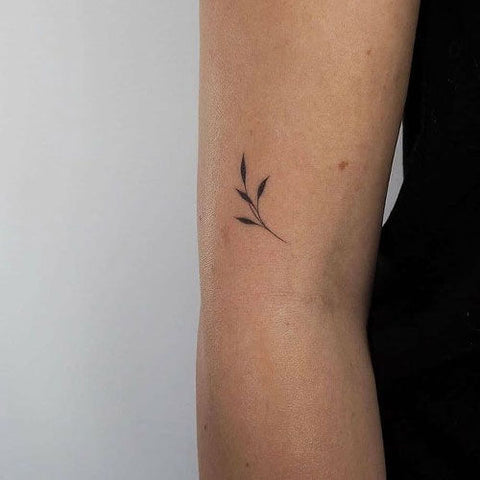 Small Twig Tattoo