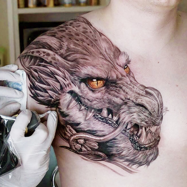 dragon halloween tattoo