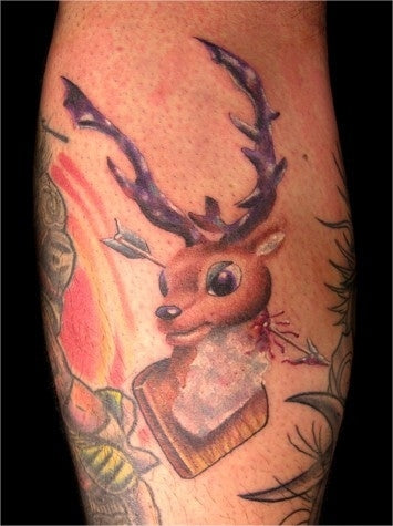 reindeer tattoo