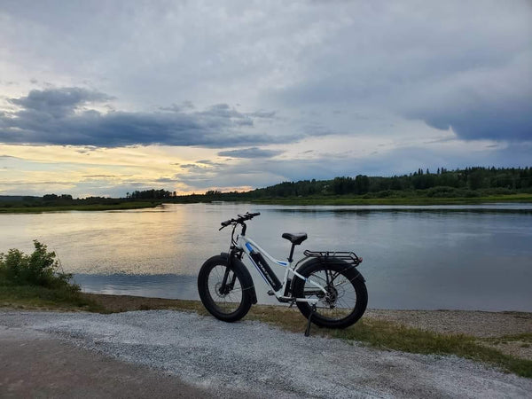 VoltBike Yukon eBIke by water