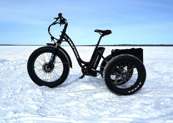 VoltBike Trio outdoor in the snow