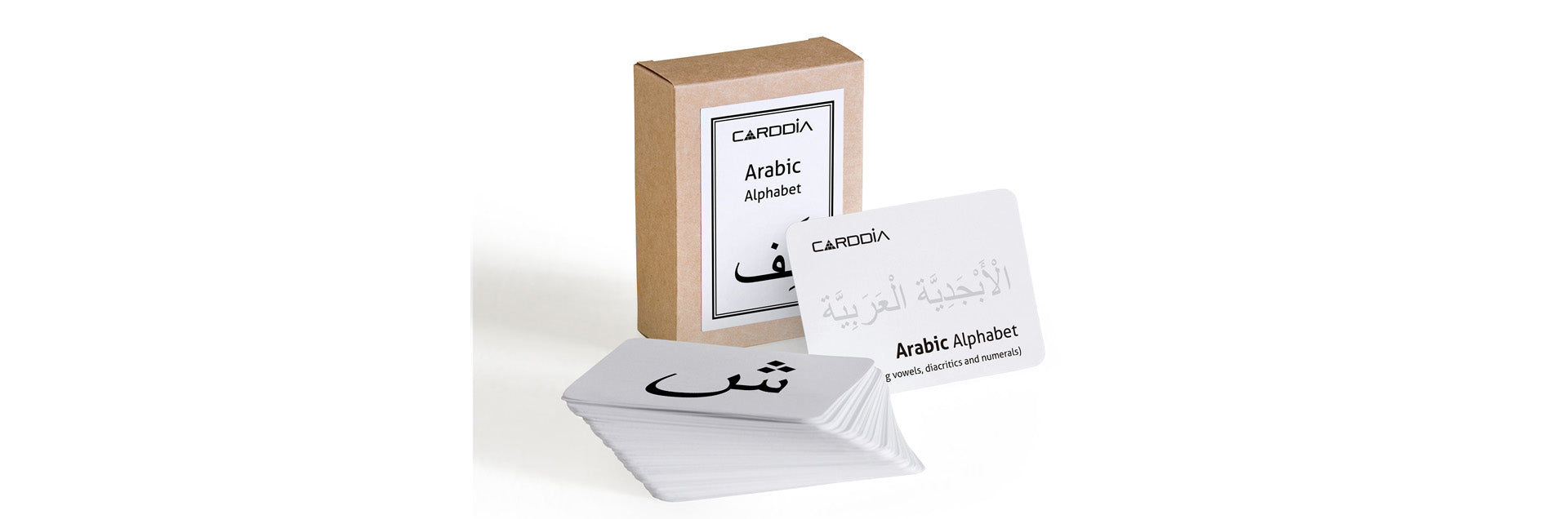 Arabic alphabet flashcards