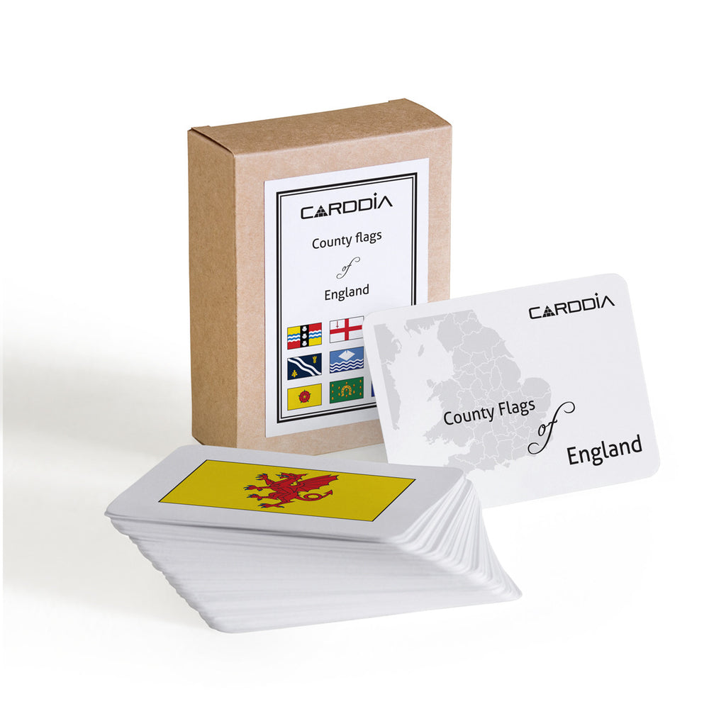 County flags of England flashcards