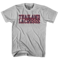 Thailand Lacrosse Nation T-shirt in Cool Grey by Tribe Lacrosse
