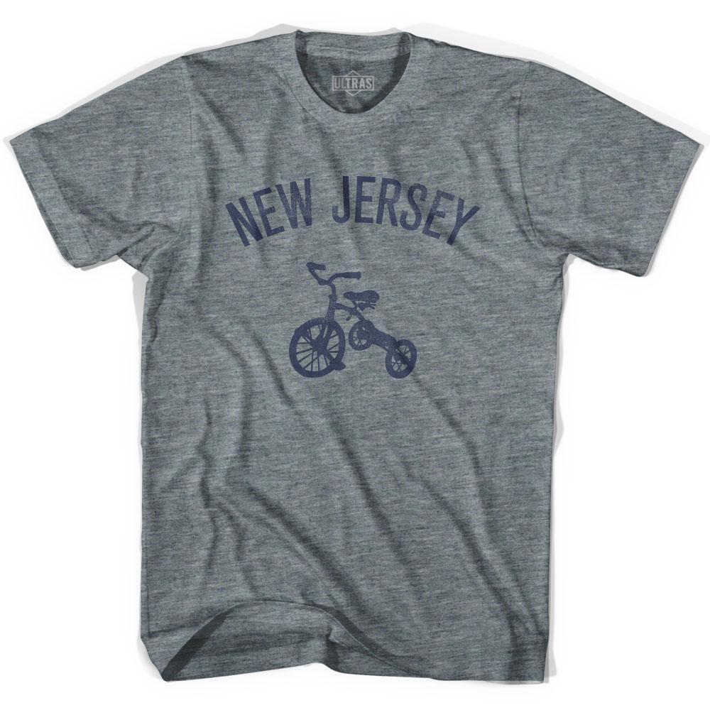 New Jersey State Tricycle Youth Tri-Blend T-shirt