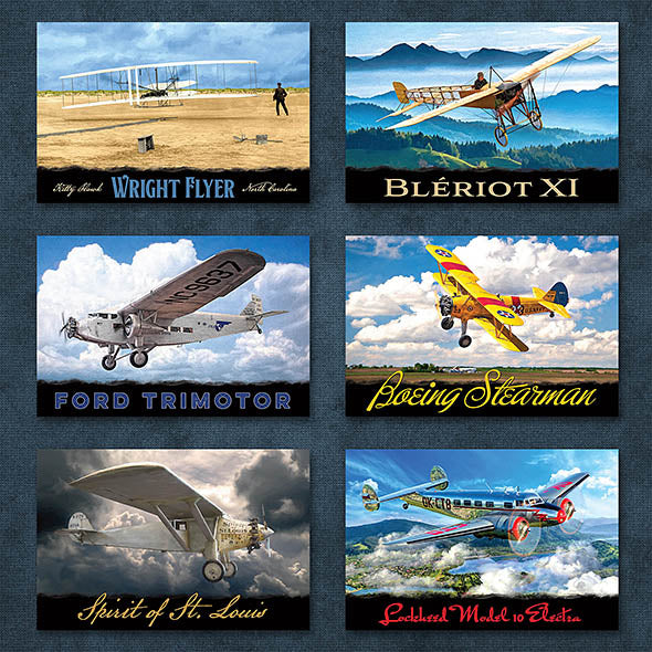 Airplanes of aviation history 1 of 3