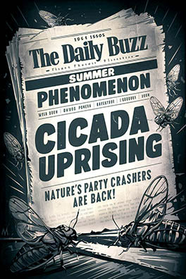 Cicada Uprising Newspaper