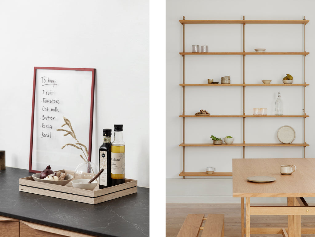 Wall Shelving System Sets by Moebe