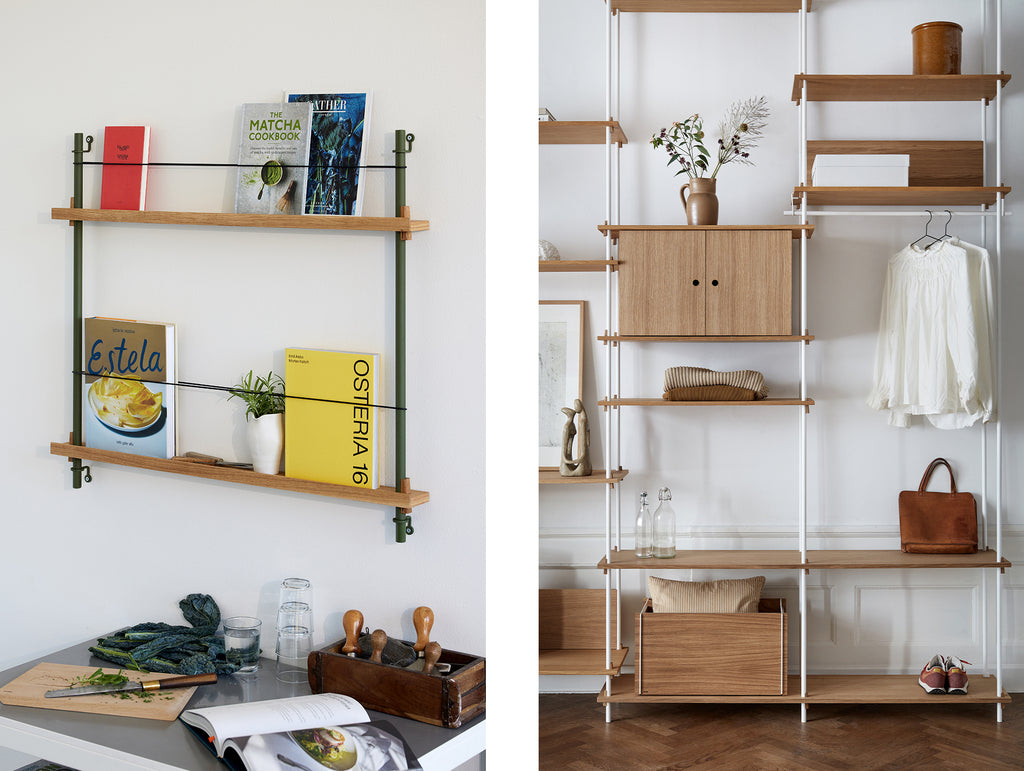 Magazine Shelving Sets and Shelving System Sets by Moebe