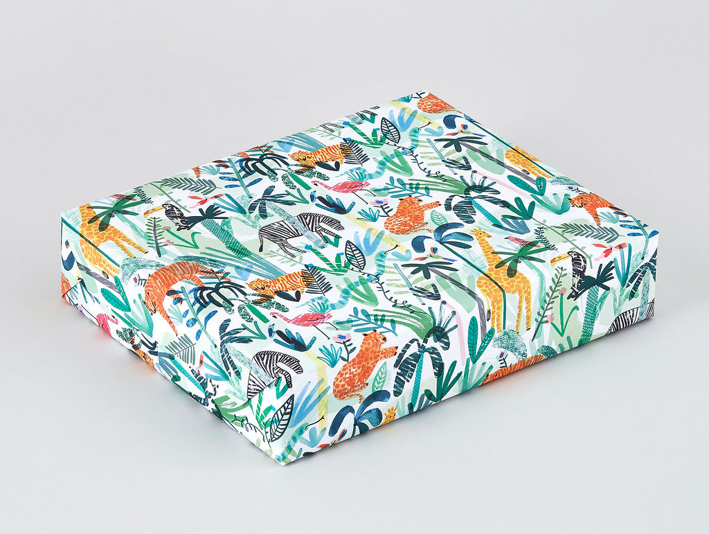 jungle wrapping paper