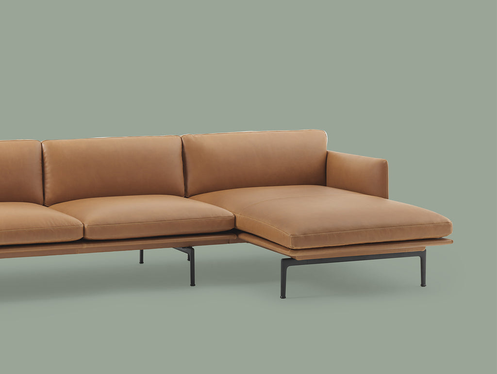 Outline Chaise Longue Sofa by Muuto · Really Well Made