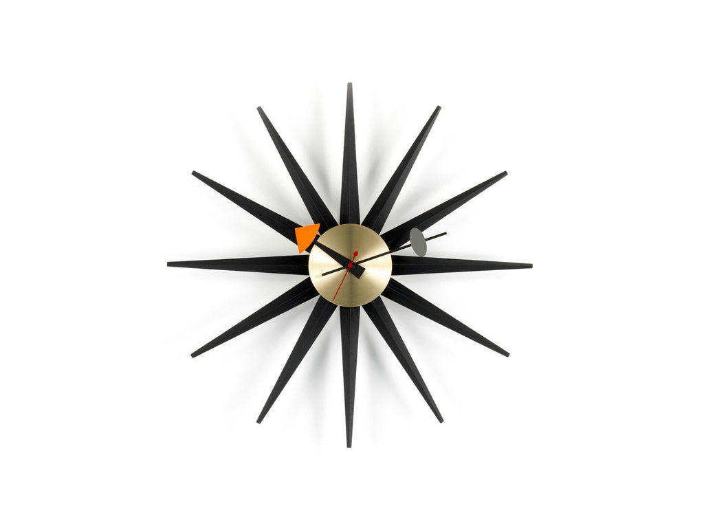 George Nelson Sunburst Wall Clock By Vitra Really Well Made