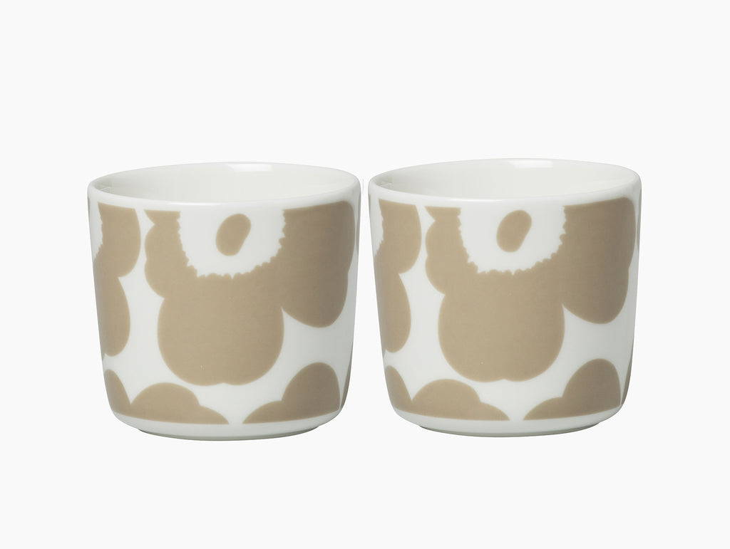 Unikko Coffee Cup Without Handle - Set of 2 by Marimekko · Really Well Made