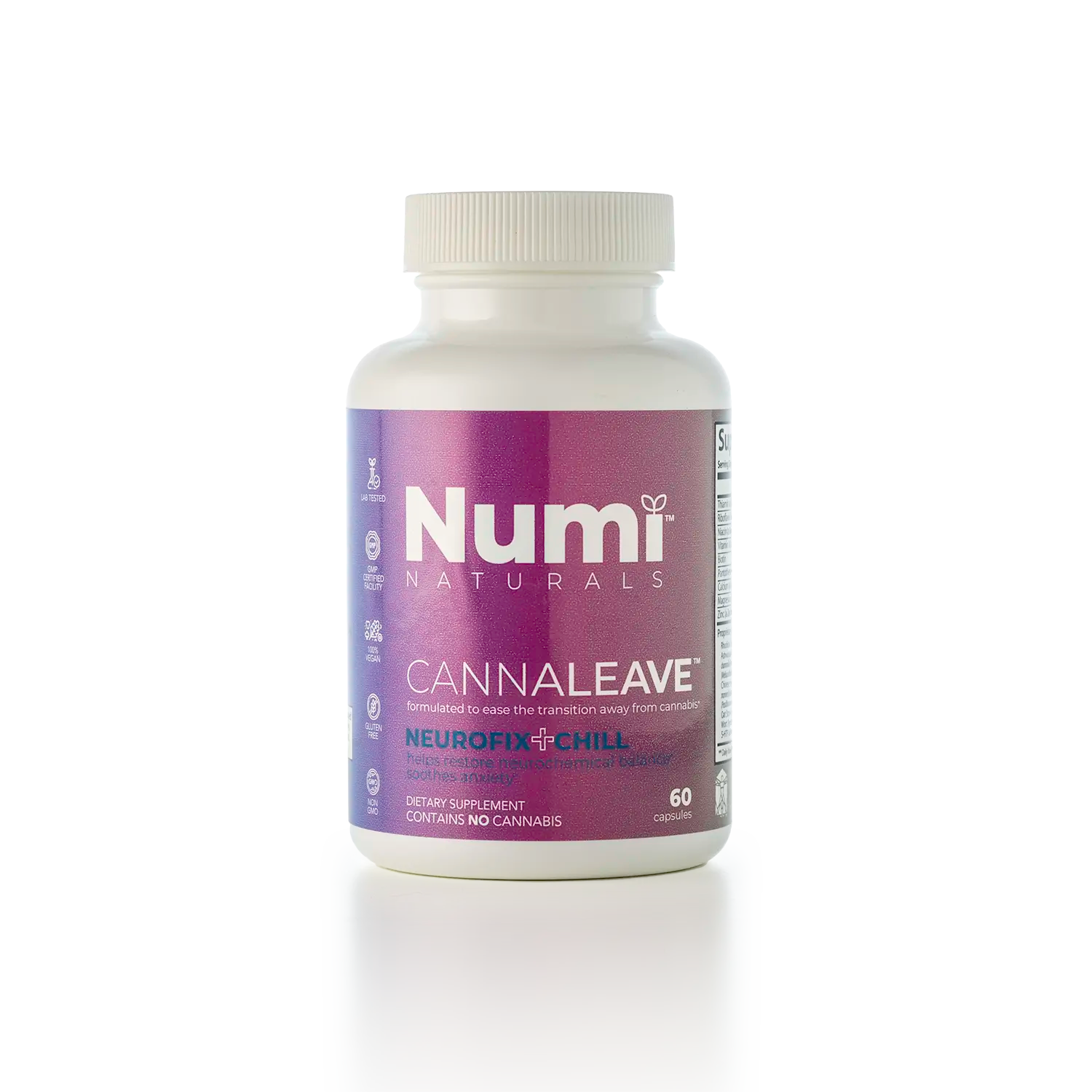 CANNALEAVE Neurofix+Chill - Numi Naturals product image