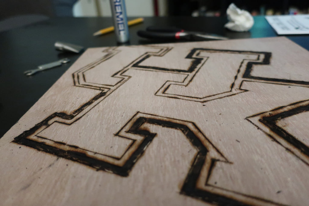 How To Burn Letters On Wood With A Stencil [Step-by-Step]