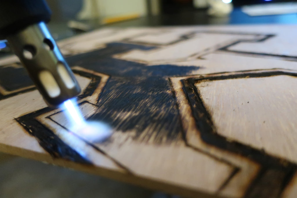 How To Burn Letters On Wood With A Stencil [Step-by-Step]