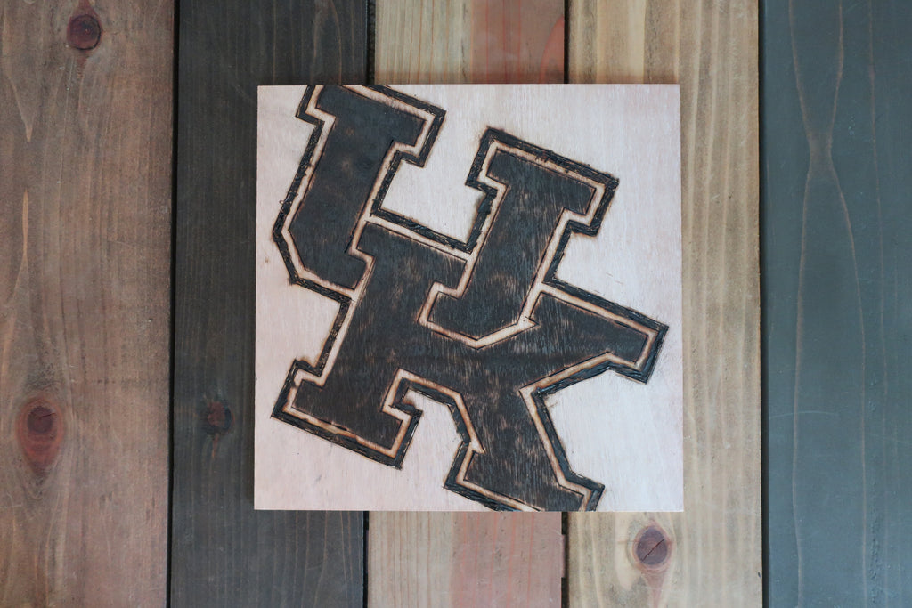 Stencil Stop - UK Logo Wood Sign