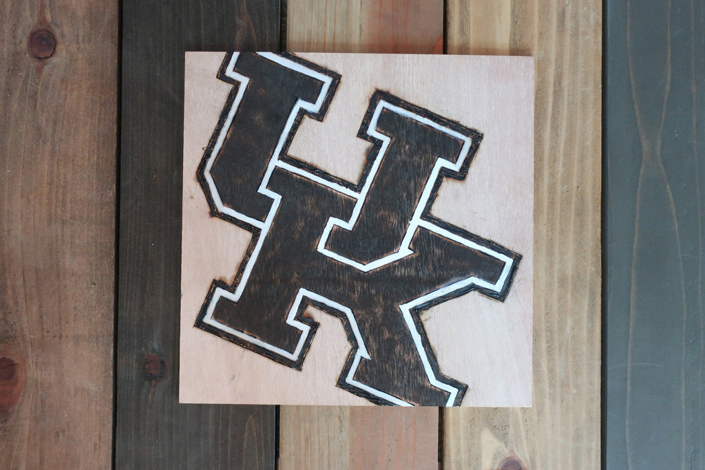 Stencil Stop - Painted Kentucky Wood Sign