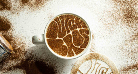 Arte de la plantilla de café Dutch Bros