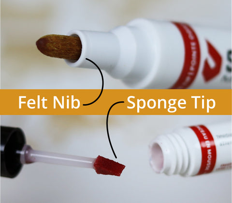Felt Nib vs. Sponge Tip Applicator Scorch Marker
