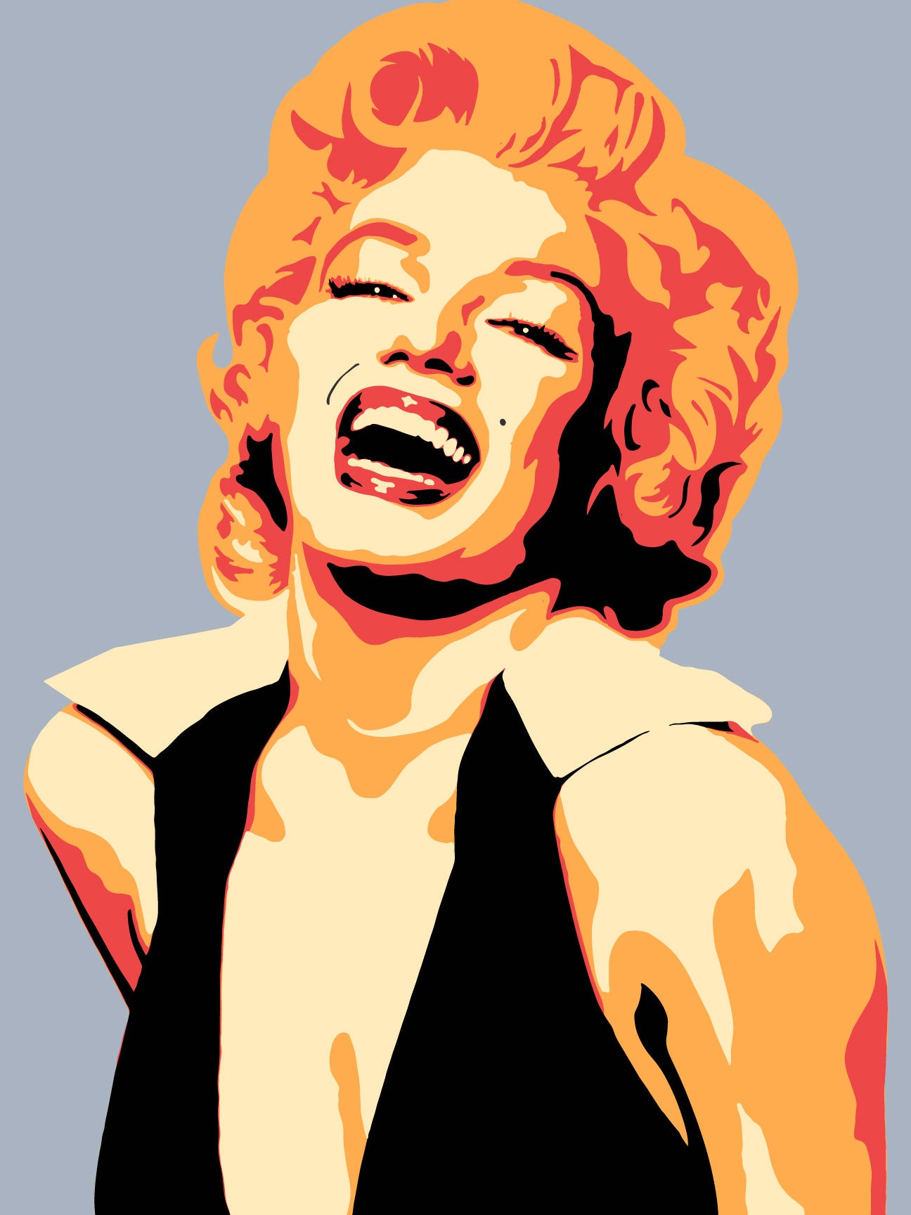 Marilyn Monroe “forever Classic” Layered Stencil Set Stencil Stop