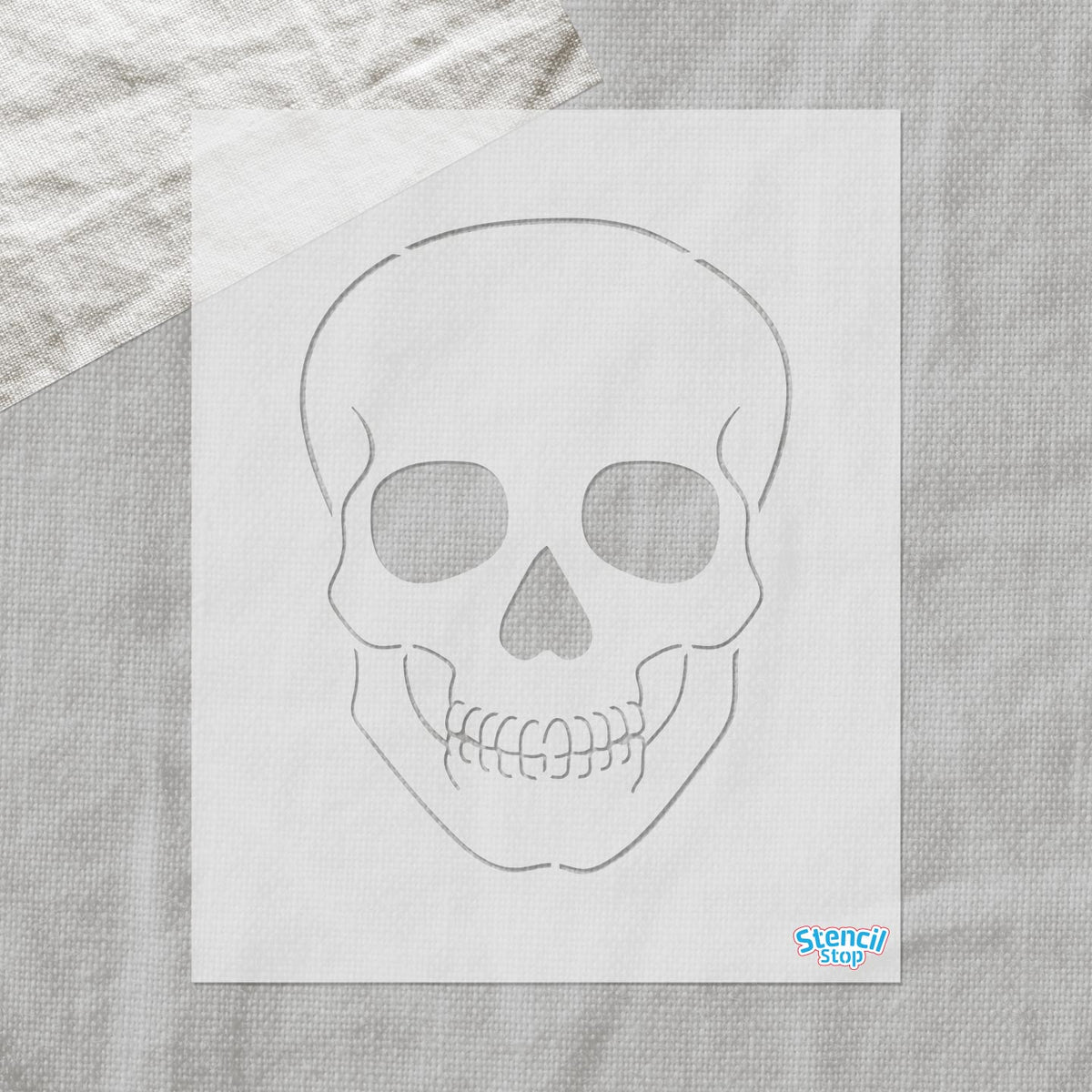 Skull Stencil | Stencil Stop