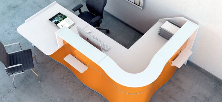 5 New L-shaped Reception Desks For 2024
