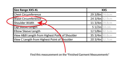The #1 Measurement You are Overlooking When Selecting Your Size – SBCC  Patterns