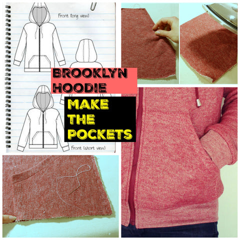 Brooklyn Hoodie Sew Along: Making the Pockets – SBCC Patterns