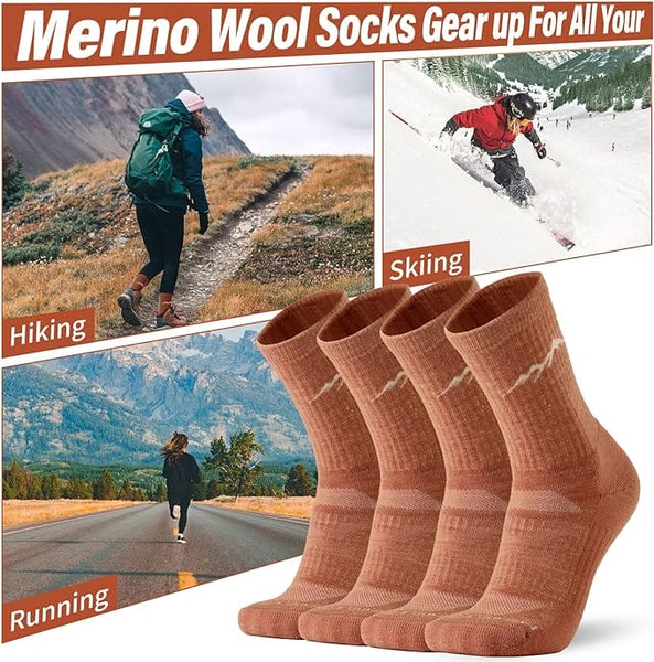 merino wool socks for hiking and camping